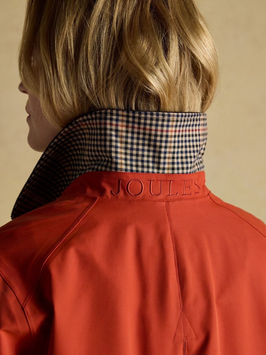 Katherine Burnt Orange Waterproof Heritage Coat - RUTHERFORD & Co