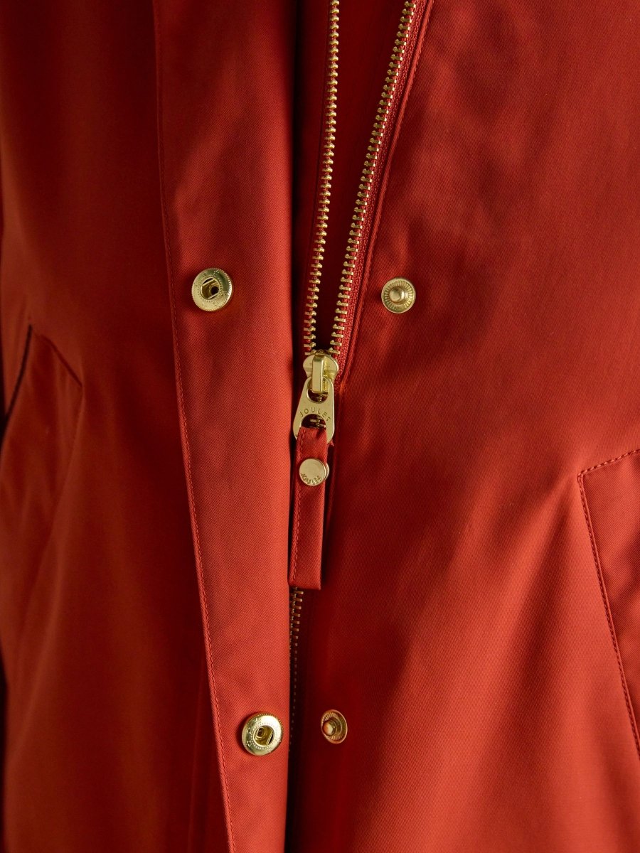 Katherine Burnt Orange Waterproof Heritage Coat - RUTHERFORD & Co