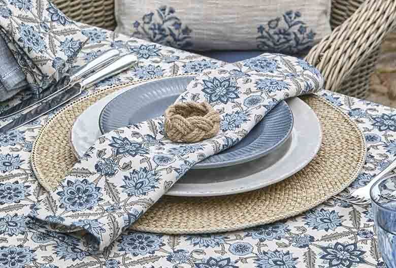 Kelmscott napkin (set of 4) - RUTHERFORD & Co