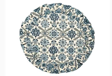 Kelmscott ruffle edge placemat - RUTHERFORD & Co