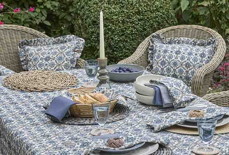 Kelmscott ruffle square cushion - RUTHERFORD & Co