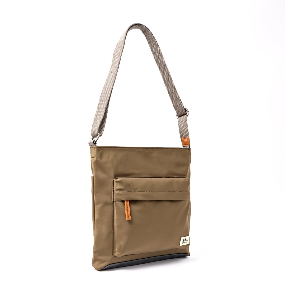 Kennington Crossbody Bag in Army - RUTHERFORD & Co