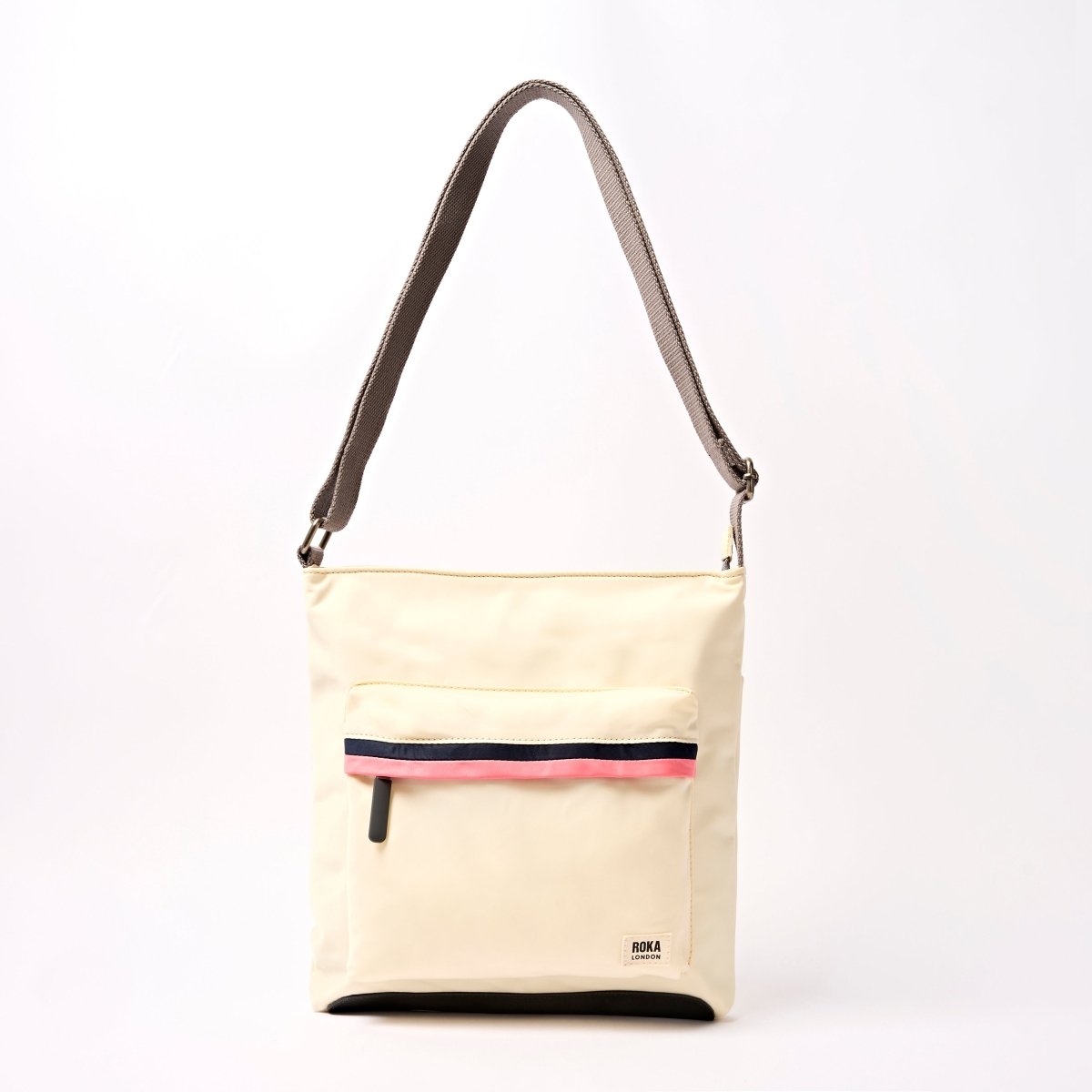 Kennington Crossbody Bag in Wax Paper Stripe - RUTHERFORD & Co