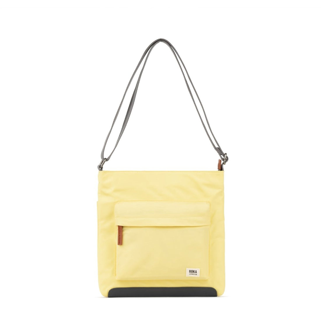 Kennington Crossbody Bag Medium Recycled Nylon - Citron - RUTHERFORD & Co