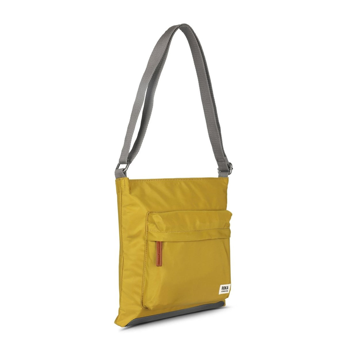 Kennington Crossbody Bag Medium Recycled Nylon - Corn - RUTHERFORD & Co
