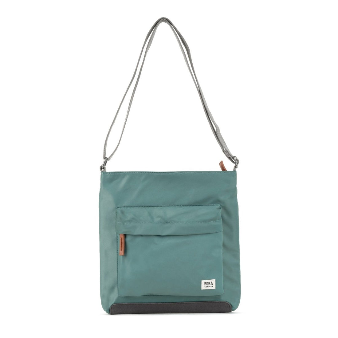 Kennington Crossbody Bag Medium Recycled Nylon - Sage - RUTHERFORD & Co