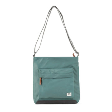 Kennington Crossbody Bag Medium Recycled Nylon - Sage - RUTHERFORD & Co
