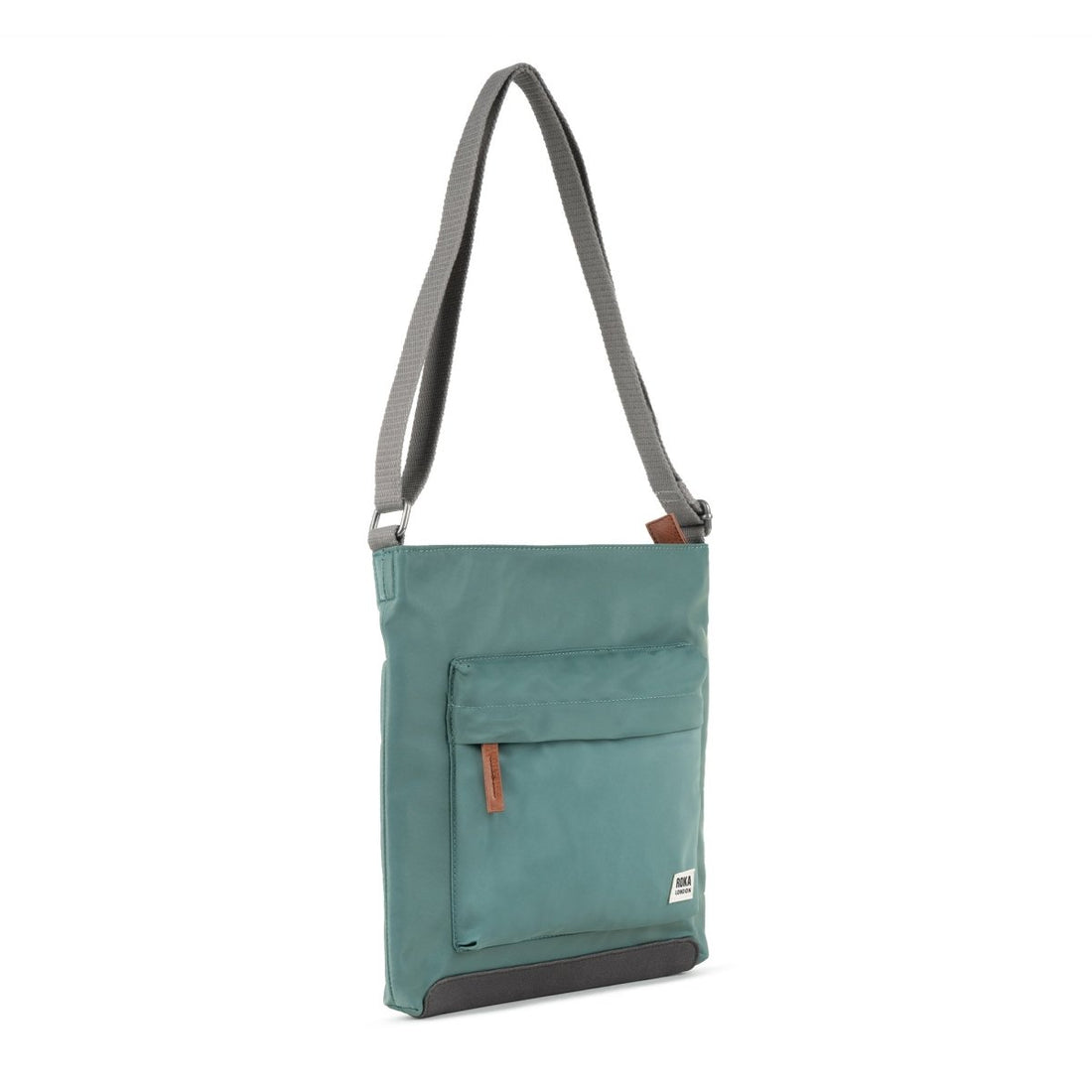 Kennington Crossbody Bag Medium Recycled Nylon - Sage - RUTHERFORD & Co