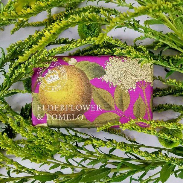 Kew Gardens Elderflower and Pomelo Soap - 240g - RUTHERFORD & Co