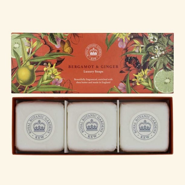 Kew Gardens Soap 3x100g - RUTHERFORD & Co