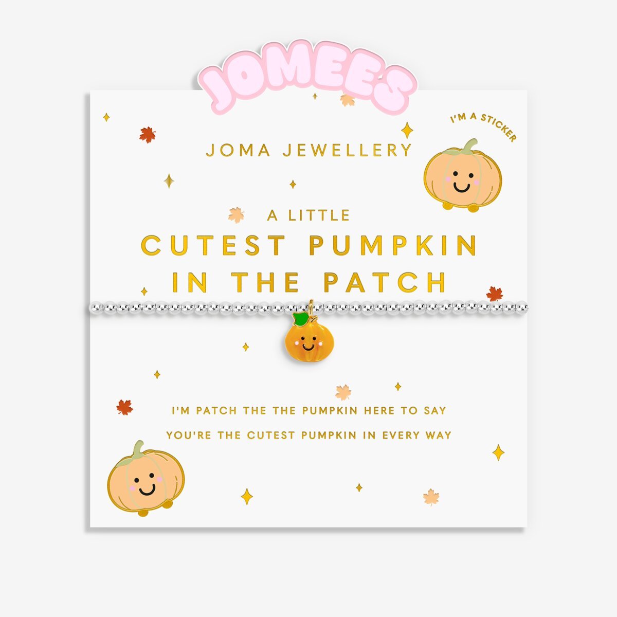 Kids' A Little Jomees 'Cutest Pumpkin in the Patch' Bracelet - RUTHERFORD & Co