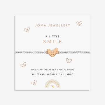 Kids A Little Smile In Silver And Rose - RUTHERFORD & Co
