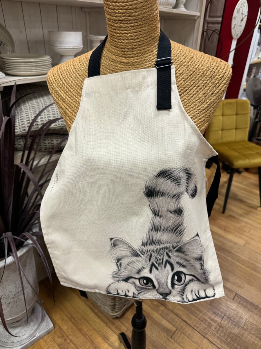 Kids Apron - Chester Cat - RUTHERFORD & Co