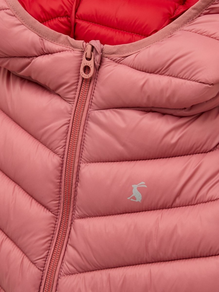 Kids' Cairn Pink Showerproof Padded Coat with Hood - RUTHERFORD & Co
