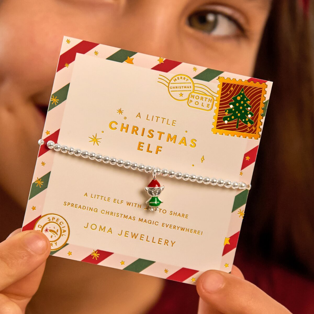 Kids' Christmas A Little 'Christmas Elf' Bracelet - RUTHERFORD & Co