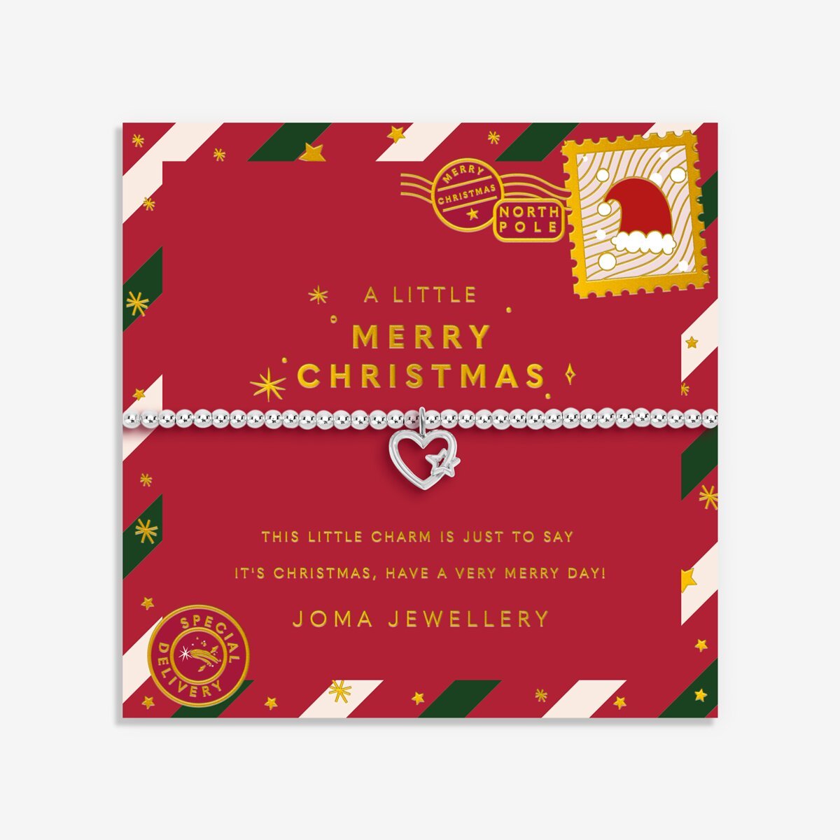Kids' Christmas A Little 'Merry Christmas' Bracelet - RUTHERFORD & Co