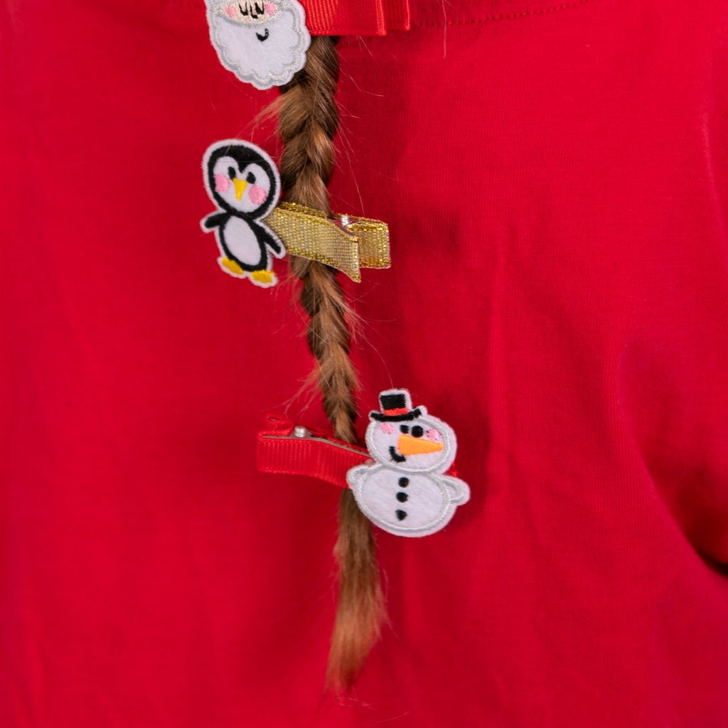 Kid's Christmas Hair Clips - RUTHERFORD & Co
