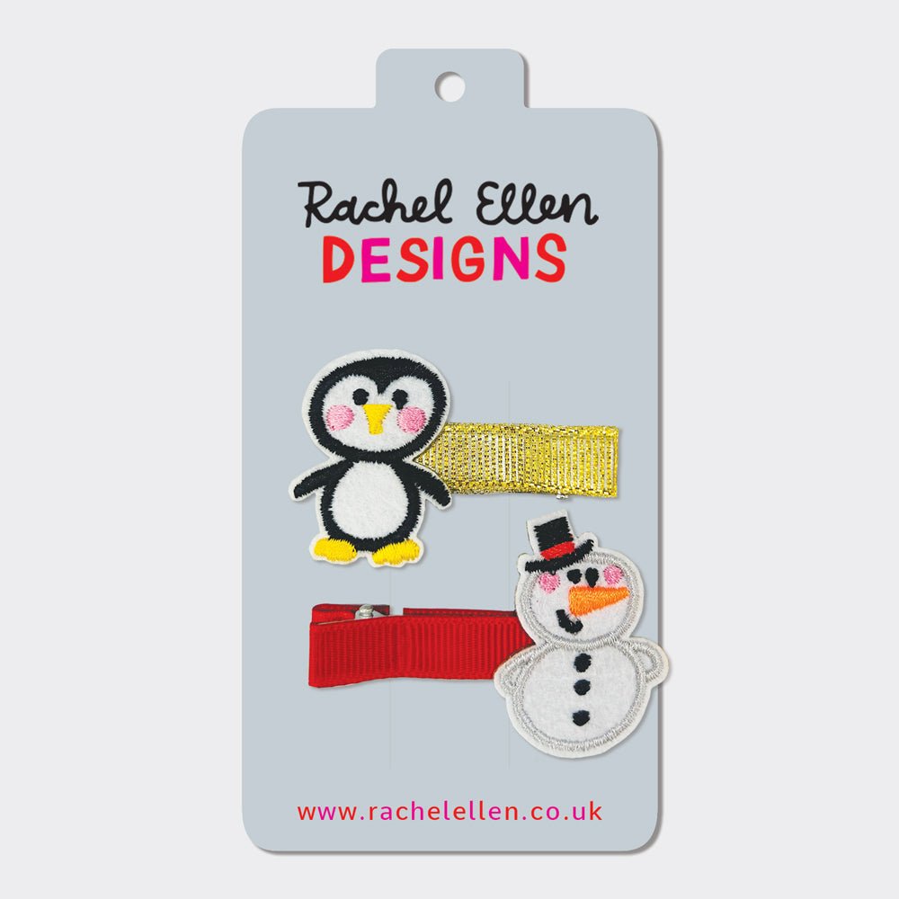 Kid's Christmas Hair Clips - RUTHERFORD & Co