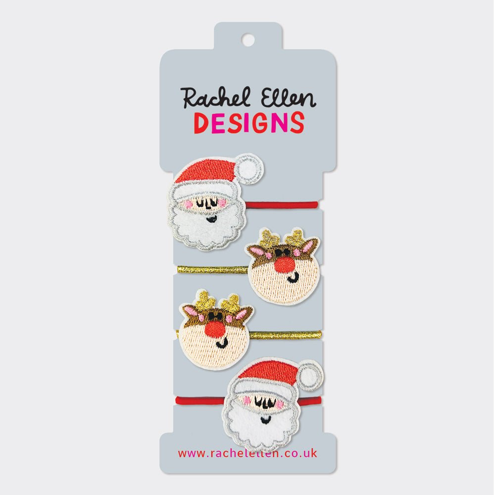 Kid's Christmas Hair Elastics - RUTHERFORD & Co