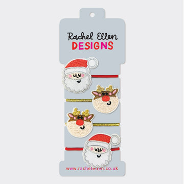 Kid's Christmas Hair Elastics - RUTHERFORD & Co