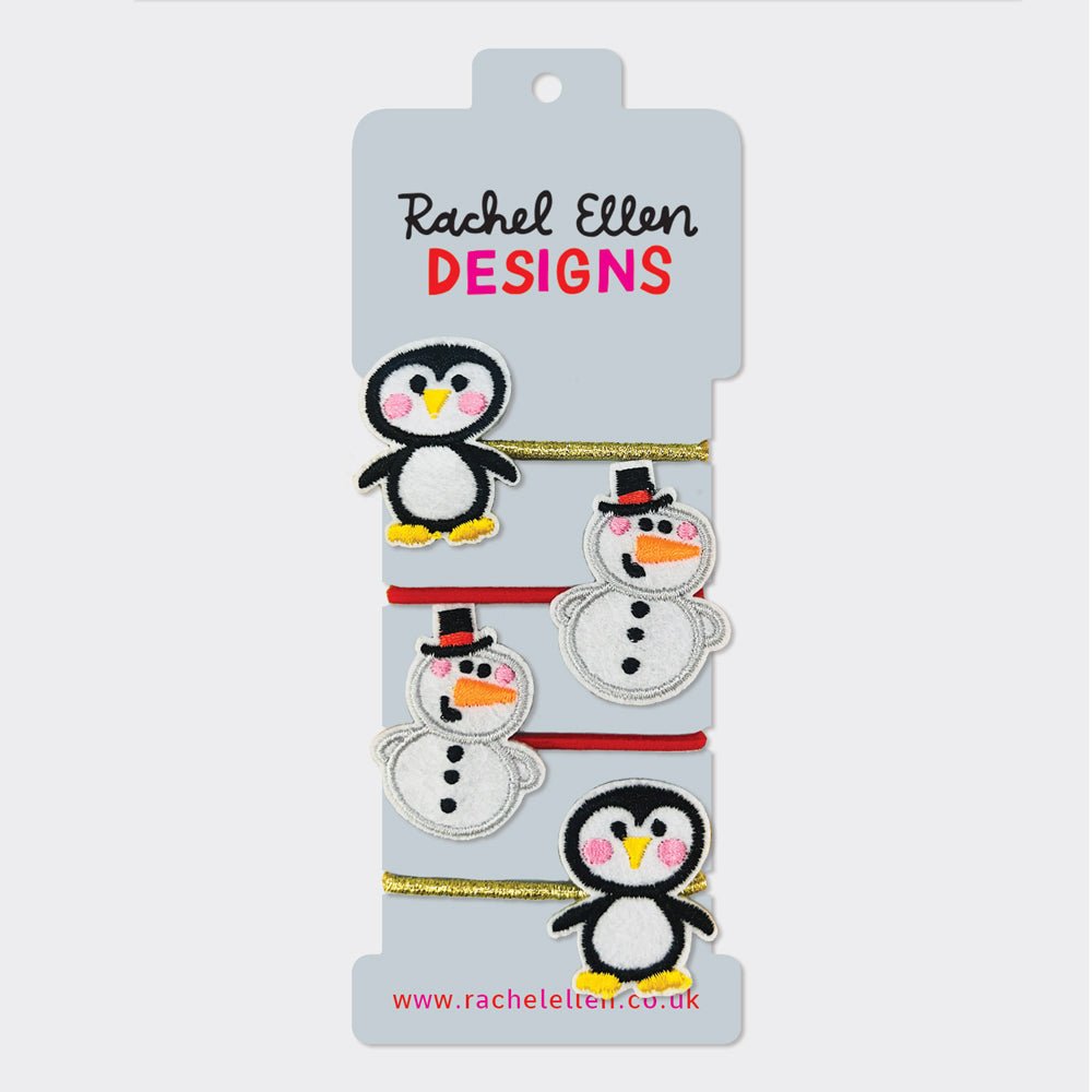 Kid's Christmas Hair Elastics - RUTHERFORD & Co