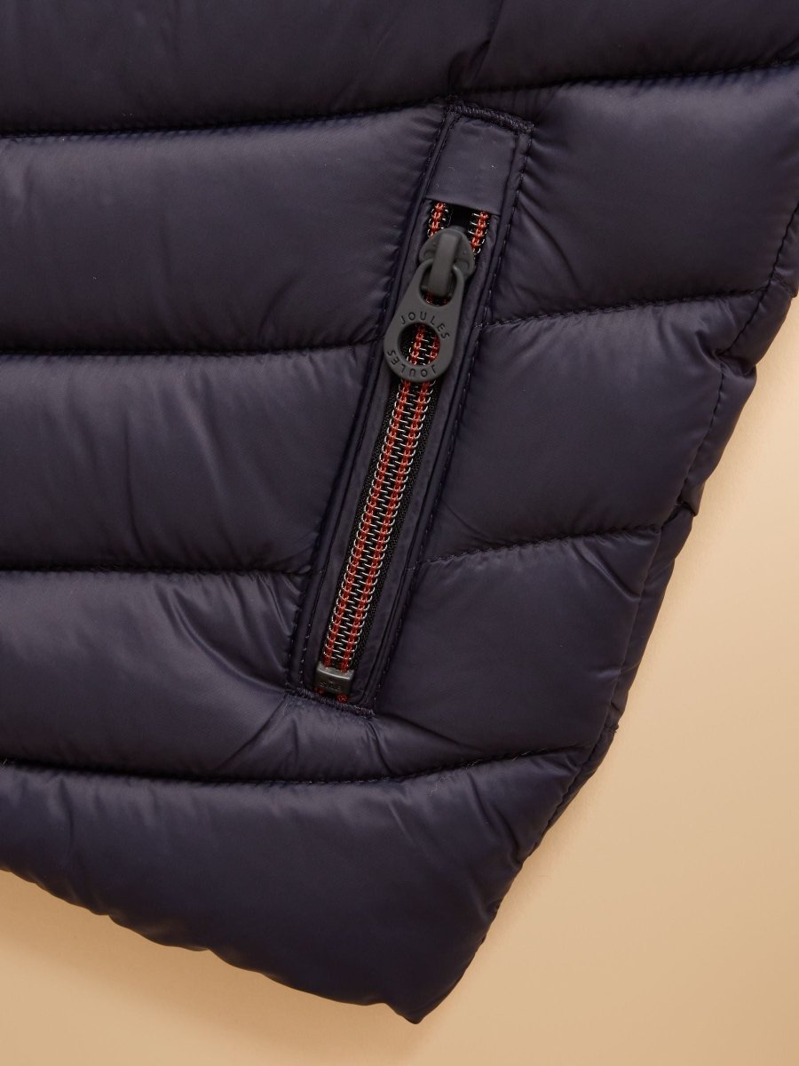Kids' Crofton Gilet Navy Blue Showerproof Padded Gilet - RUTHERFORD & Co