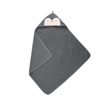 Kids Downtime Penguin Hooded Towel - RUTHERFORD & Co