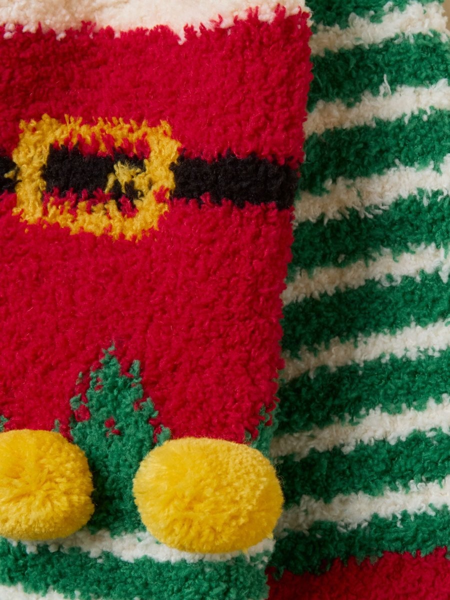 Kids' Fluffy Elf Character Socks - RUTHERFORD & Co