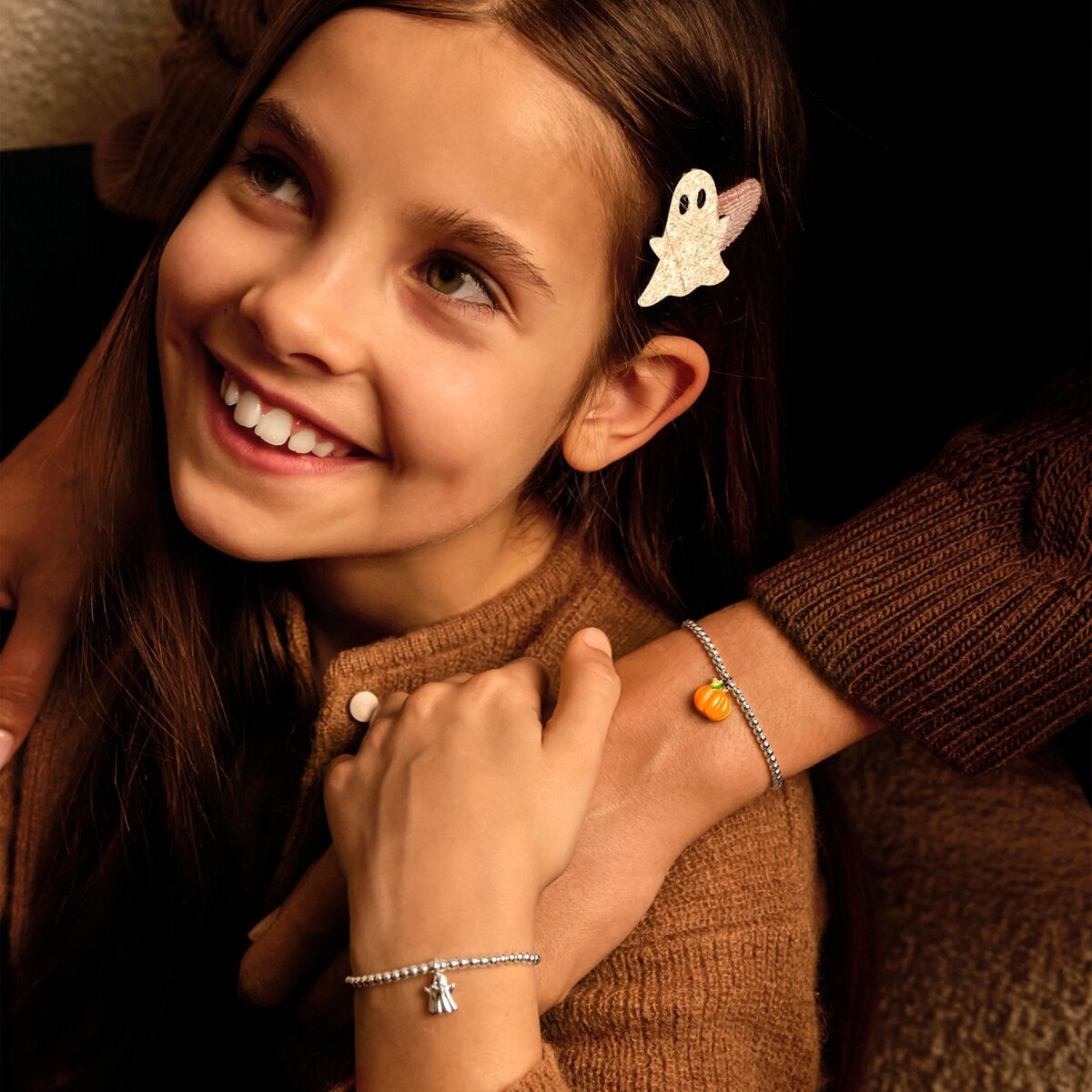 Kids' Halloween 'Spook-Tacular' Bracelet and Hair Clip Gift Set - RUTHERFORD & Co