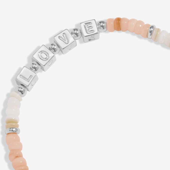 Kids' Happy Little Moments 'With Love' Bracelet in Silver Plating - RUTHERFORD & Co