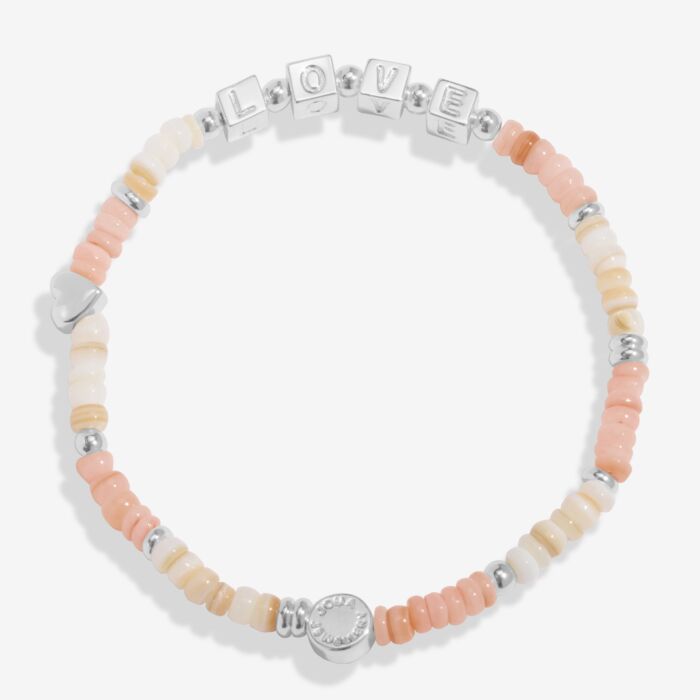 Kids' Happy Little Moments 'With Love' Bracelet in Silver Plating - RUTHERFORD & Co