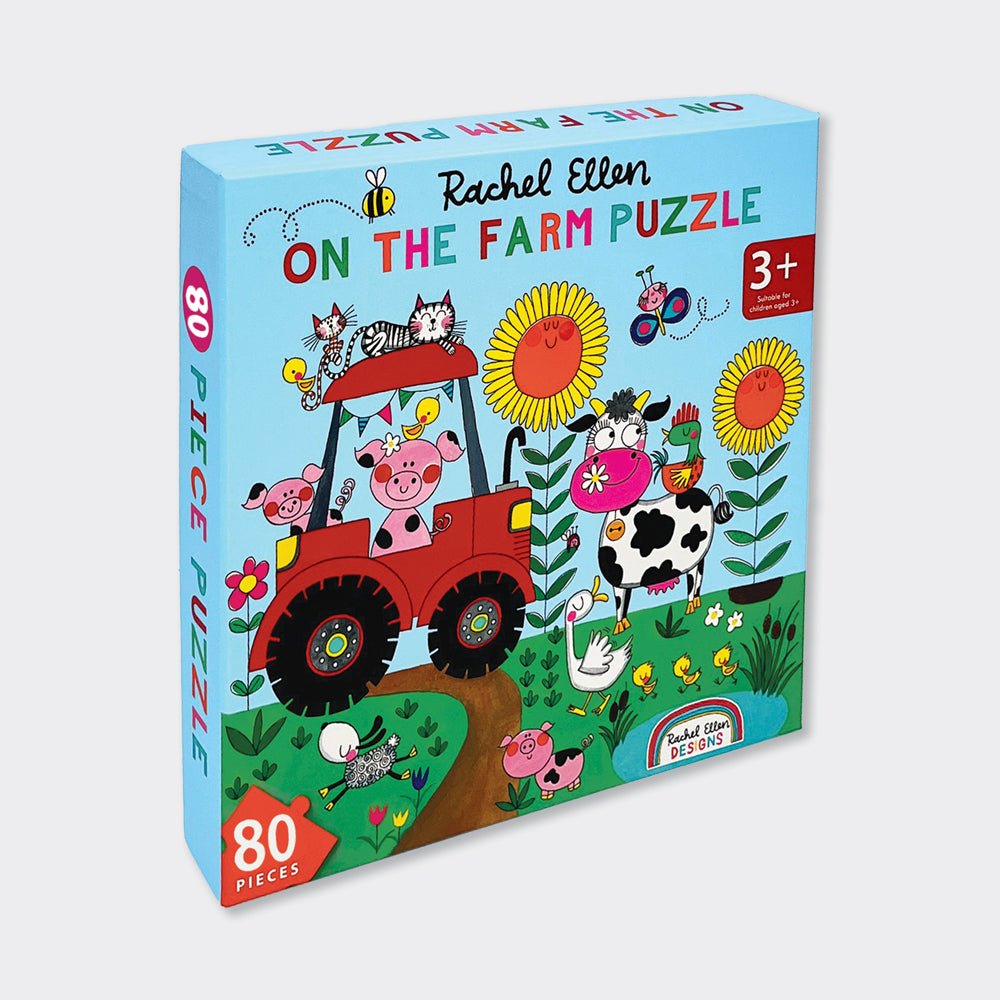 Kids Jigsaw Puzzle - On The Farm - 80 Pieces - RUTHERFORD & Co