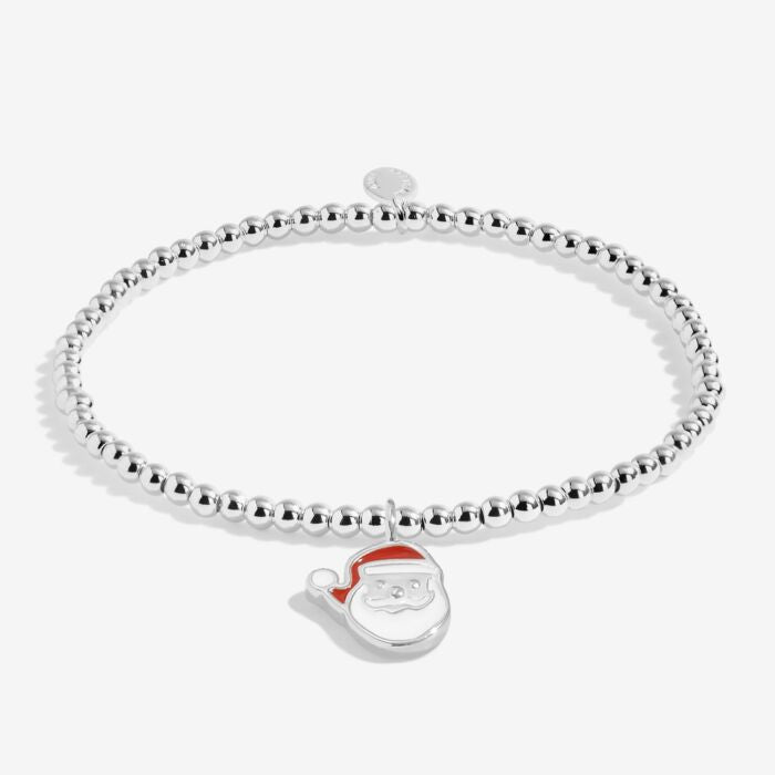 Kids' Love From Santa 'Love From Santa' Bracelet in Silver Plating - RUTHERFORD & Co