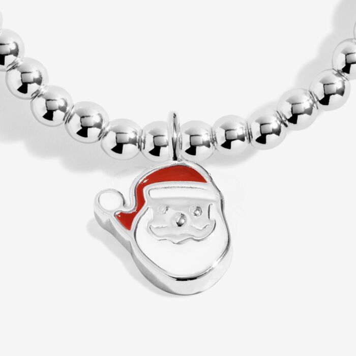 Kids' Love From Santa 'Love From Santa' Bracelet in Silver Plating - RUTHERFORD & Co