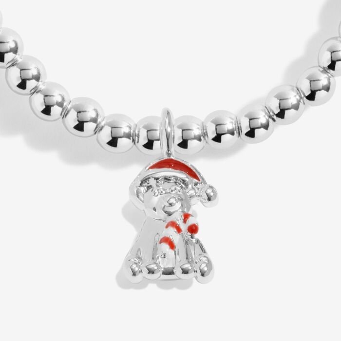 Kids' Love From Santa 'Santa Paws' Bracelet in Silver Plating - RUTHERFORD & Co