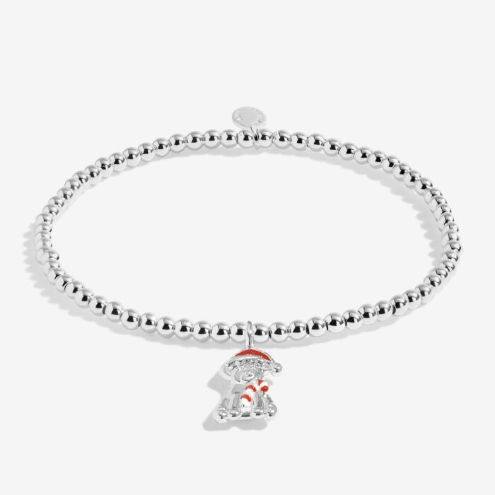 Kids' Love From Santa 'Santa Paws' Bracelet in Silver Plating - RUTHERFORD & Co