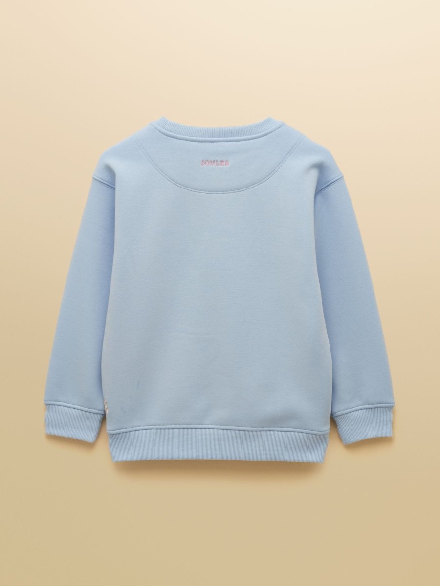 Kids' Mackenzie Blue Fairy Sweatshirt With Faux Fur Lining - RUTHERFORD & Co