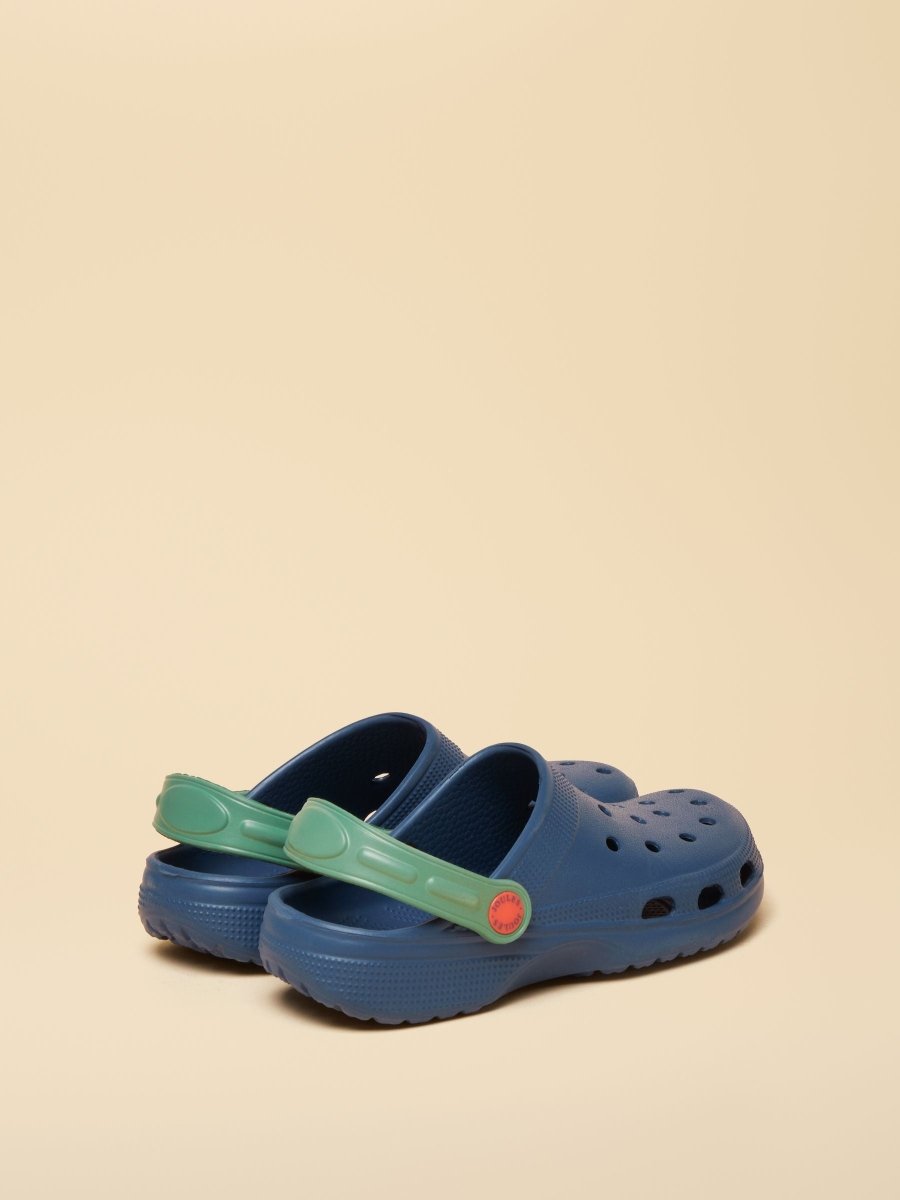 Kids' Poole Navy EVA Clogs - RUTHERFORD & Co