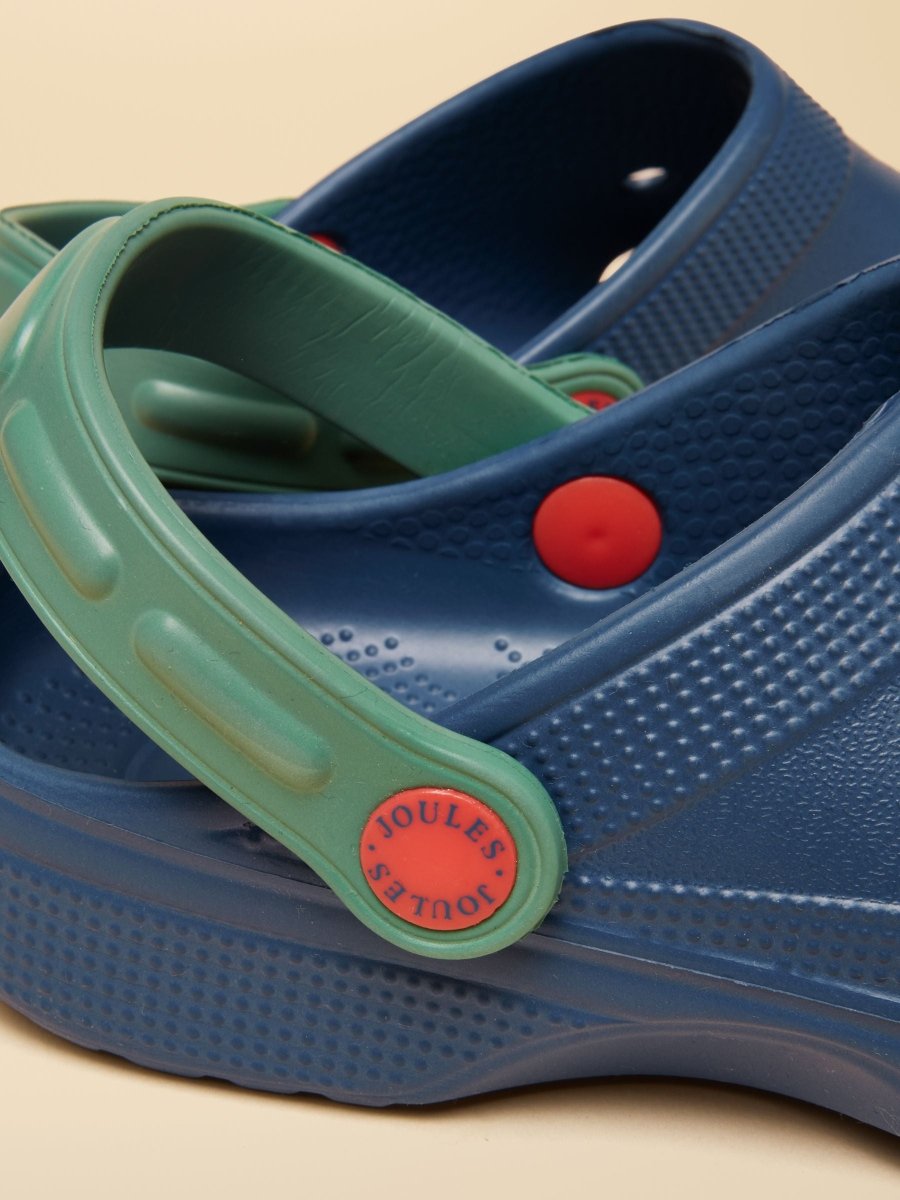 Kids' Poole Navy EVA Clogs - RUTHERFORD & Co