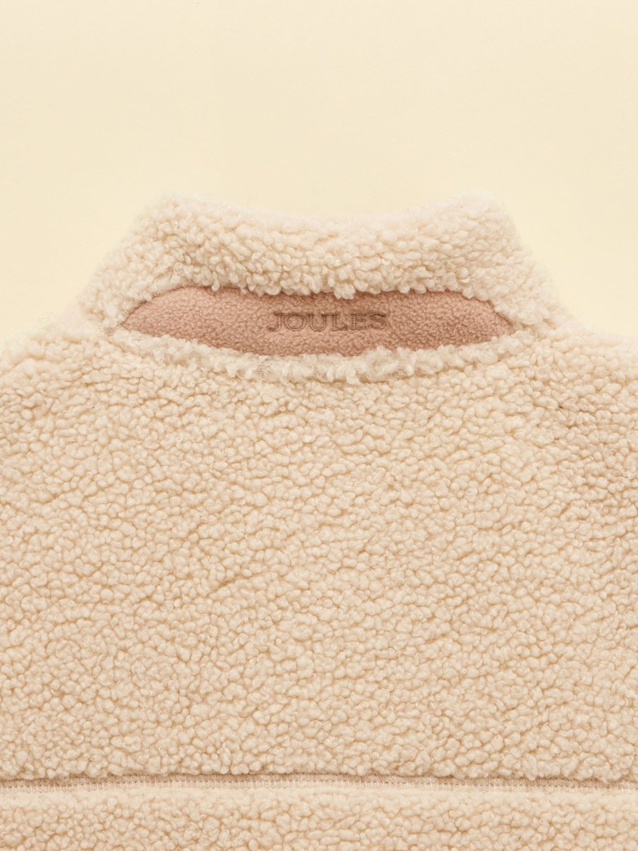 Kids' Sadie Stone Borg Fleece Gilet - RUTHERFORD & Co
