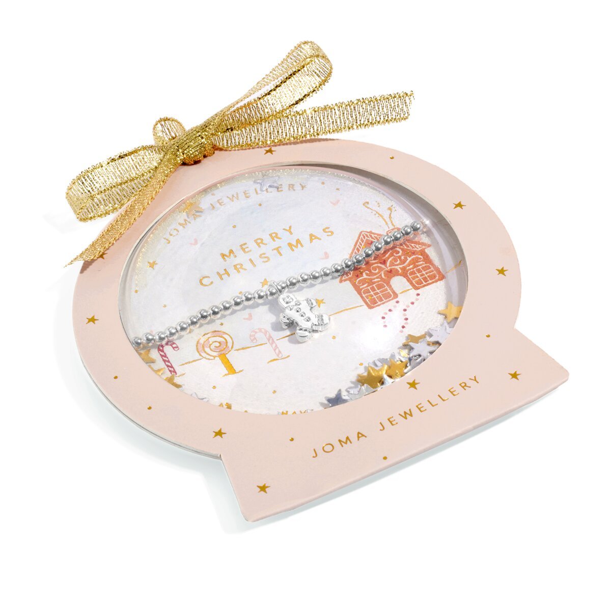 Kids' Snowglobe A Little 'Merry Christmas' Bracelet - RUTHERFORD & Co