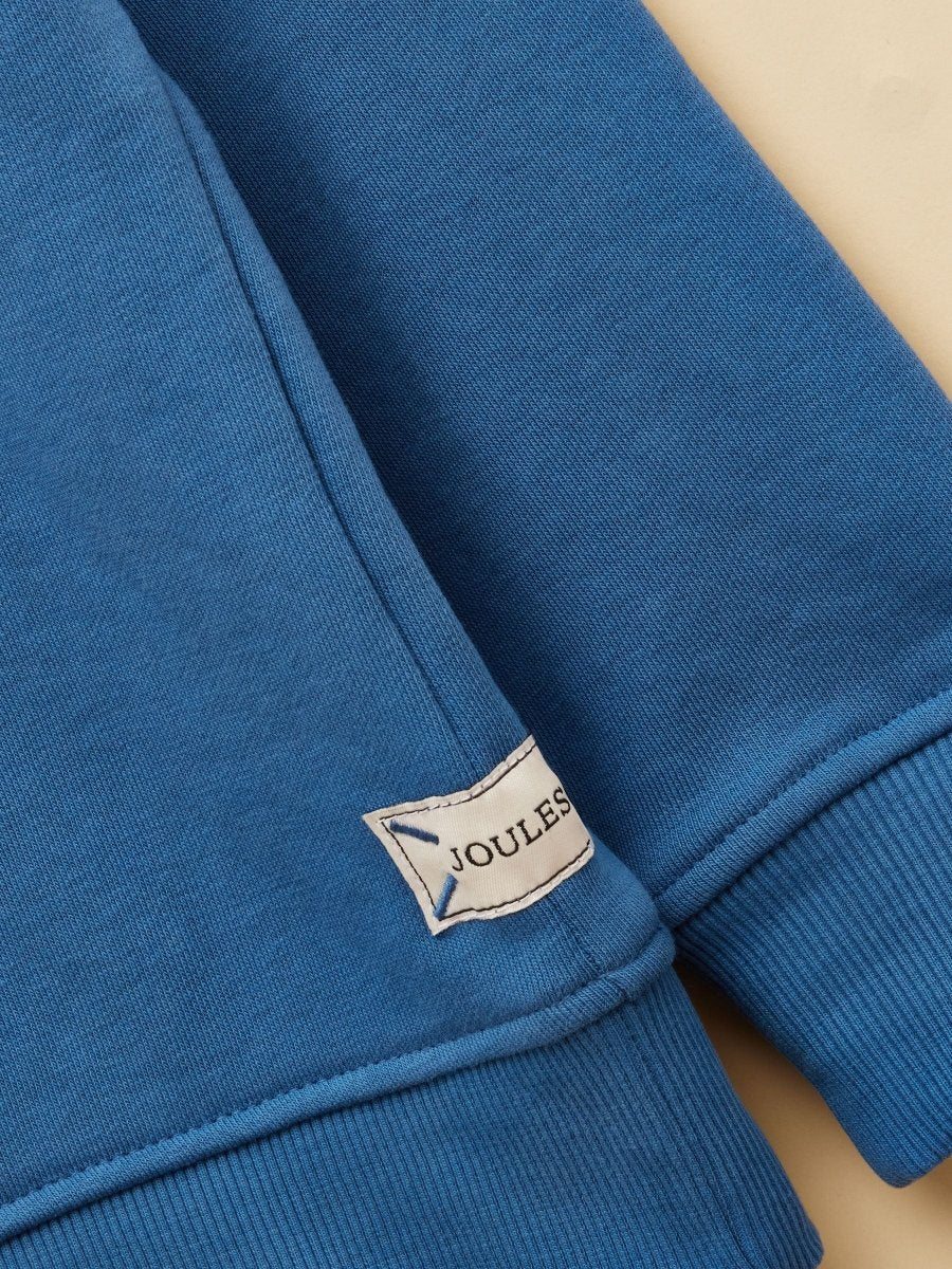 Kids' Sundaze Bright Blue Slogan Crew Neck Sweatshirt - RUTHERFORD & Co