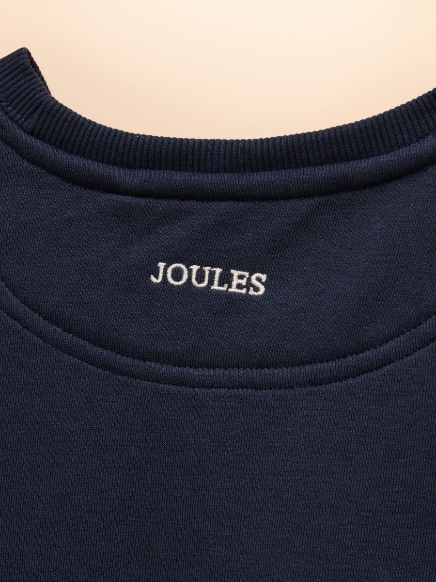 Kids' Sundaze Navy Blue Crew Neck Sweatshirt - RUTHERFORD & Co