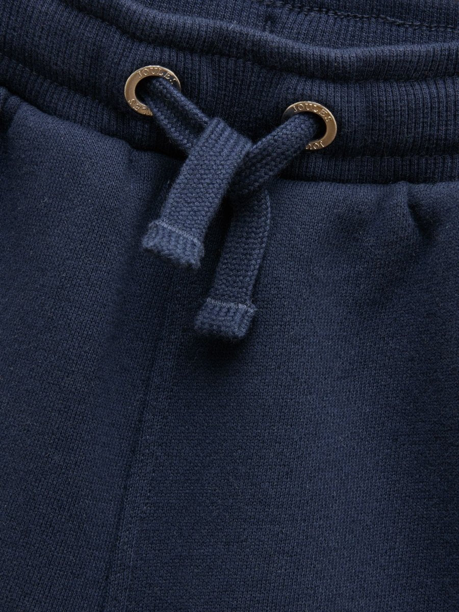 Kids' Sundaze Navy Blue Loopback Sweat Shorts - RUTHERFORD & Co