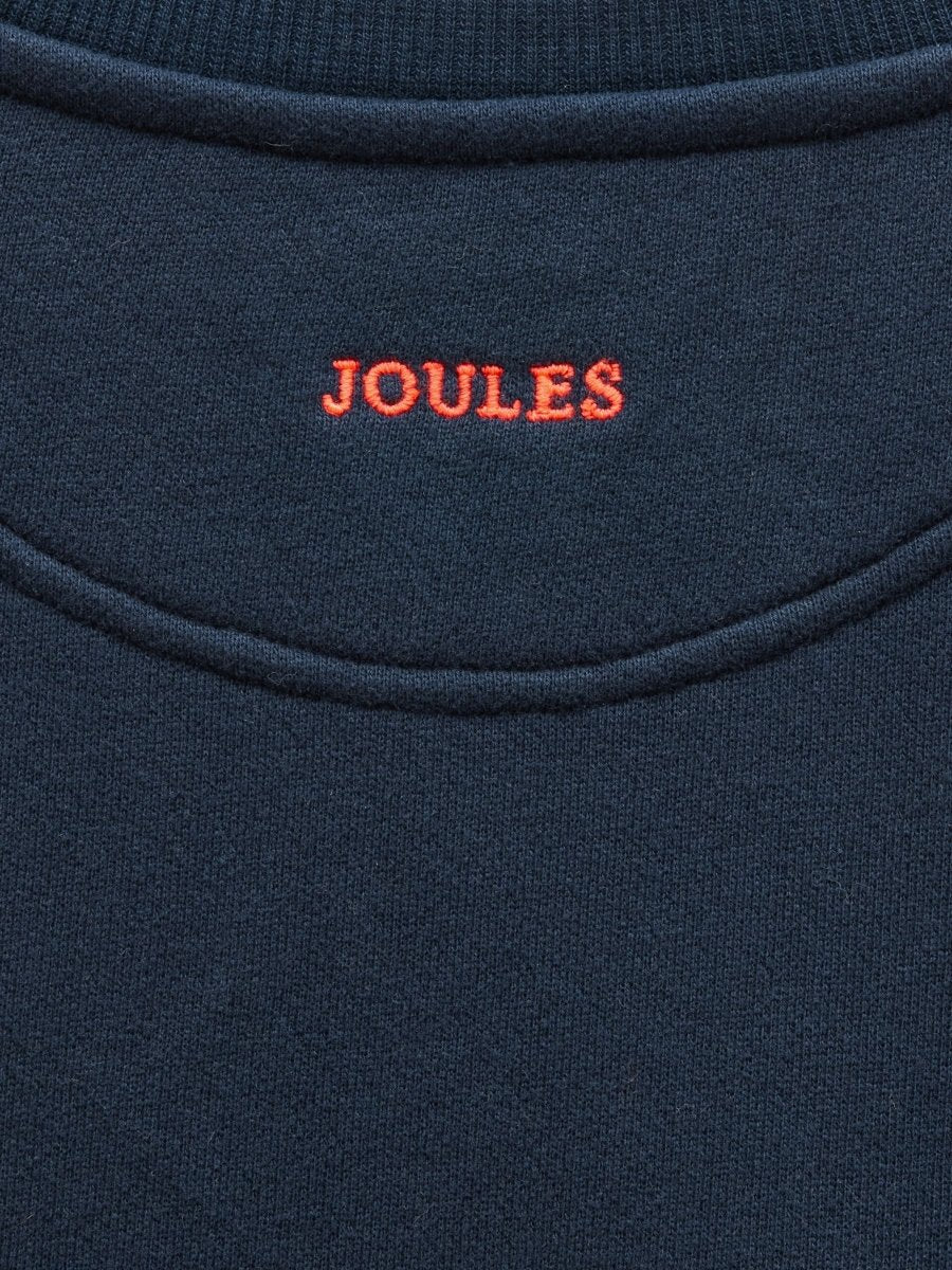 Kids' Sundaze Navy Slogan Crew Neck Sweatshirt - RUTHERFORD & Co