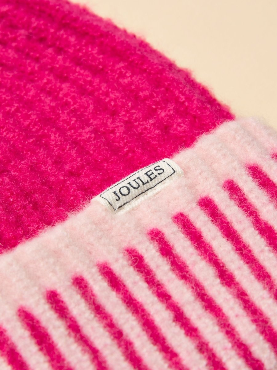 Kids Wanderer Bright Pink Beanie Hat - RUTHERFORD & Co