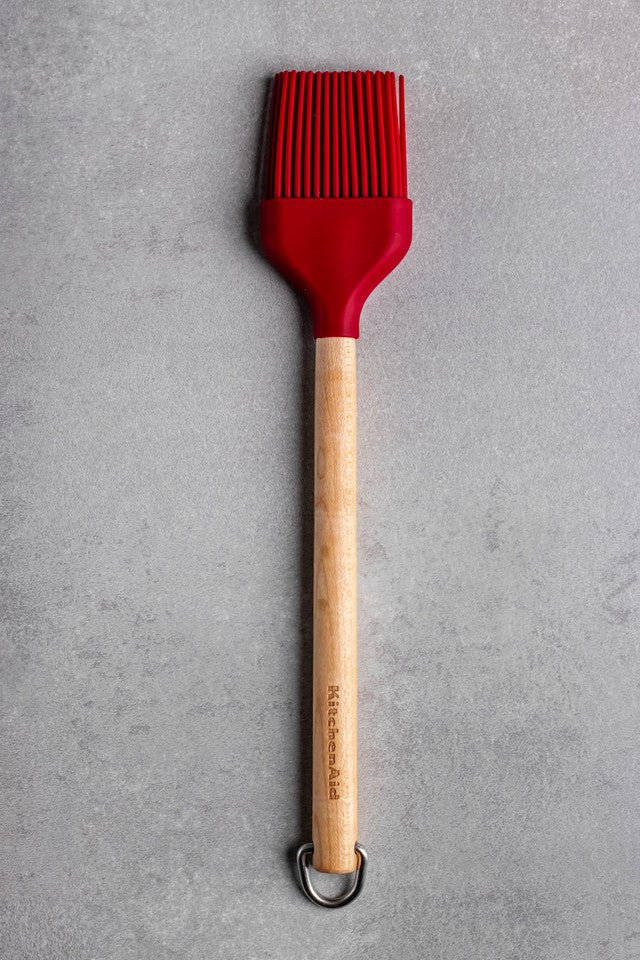 KitchenAid Birchwood Basting Brush - Empire Red - RUTHERFORD & Co