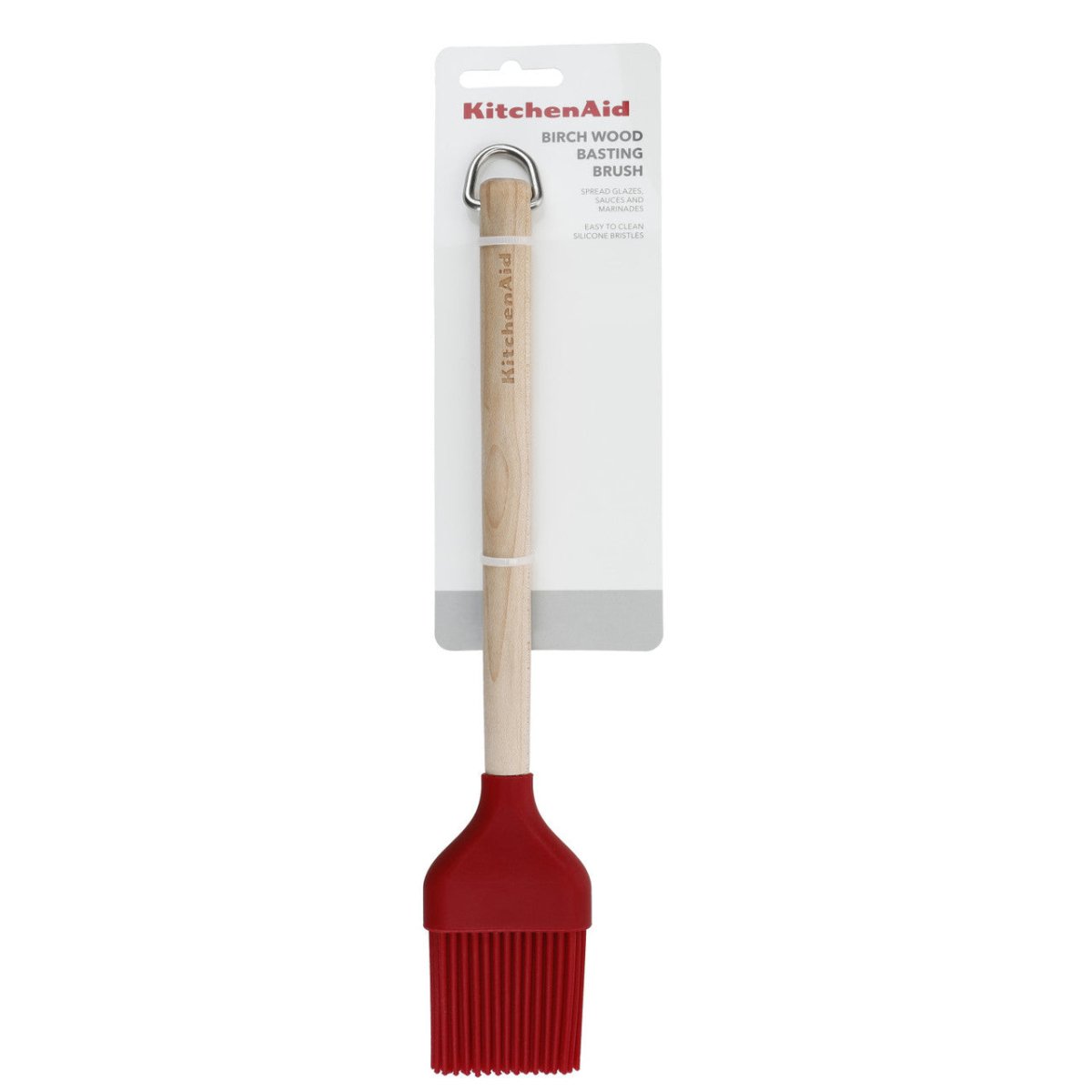 KitchenAid Birchwood Basting Brush - Empire Red - RUTHERFORD & Co