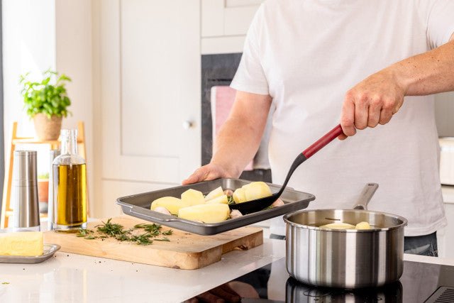KitchenAid Slotted Spoon, 34cm - RUTHERFORD & Co