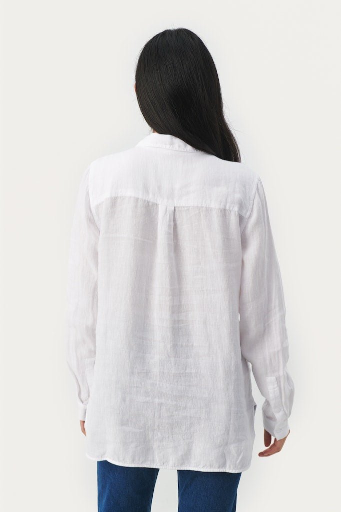 KivasPW Sh Shirt - Bright White - RUTHERFORD & Co